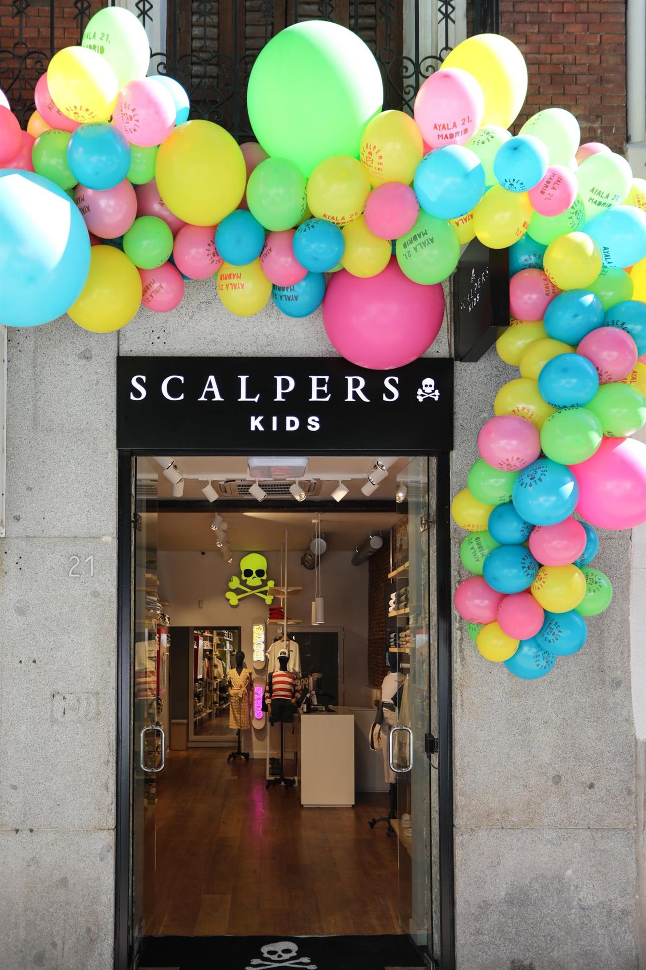 Apertura de la primera tienda 'Kids' de Scalpers
