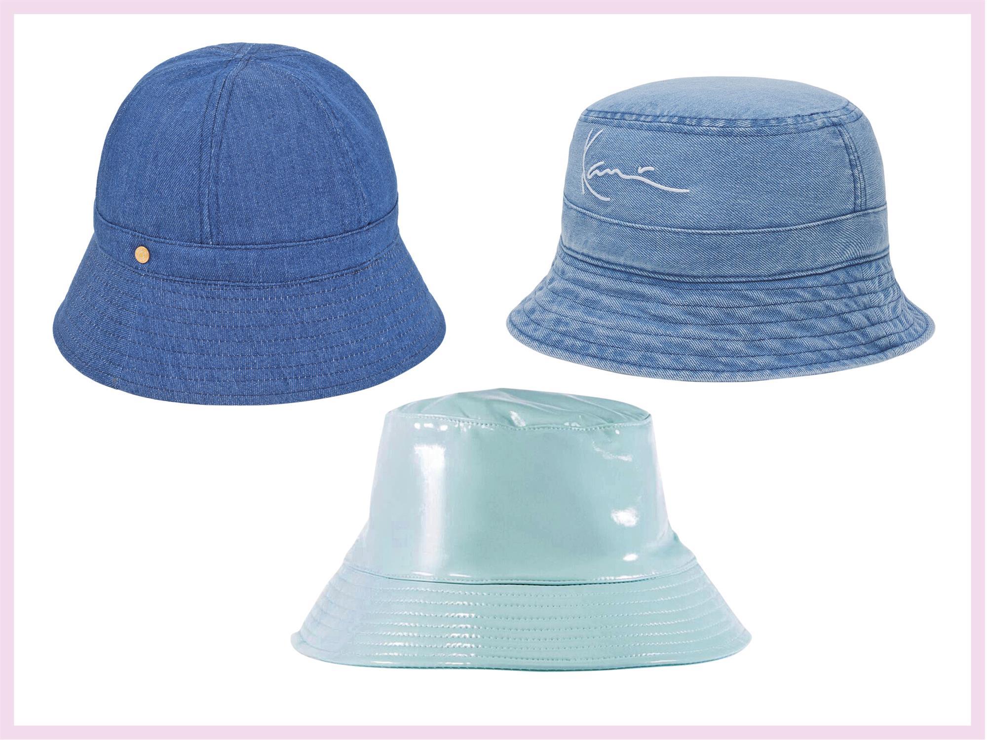 bucket-hat-azul. Azul verano