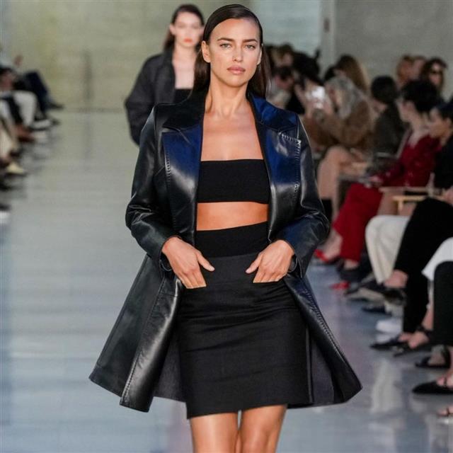 Irina Shayk en la Semana de la Moda de Milán