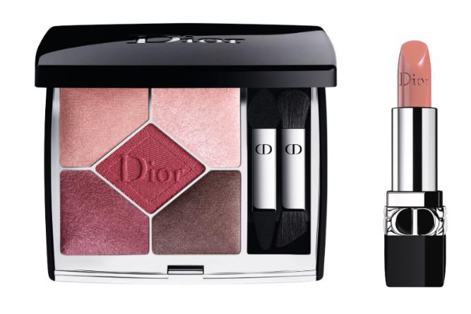 Paleta 5 Couleurs Trafalgar de Dior y pintalabios Rouge Dior nº219