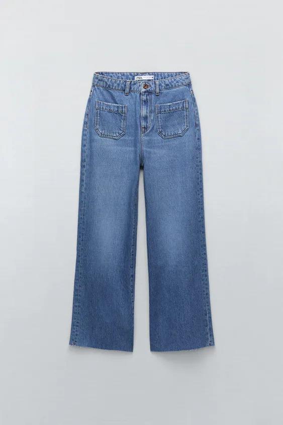 Jeans culotte, de Zara