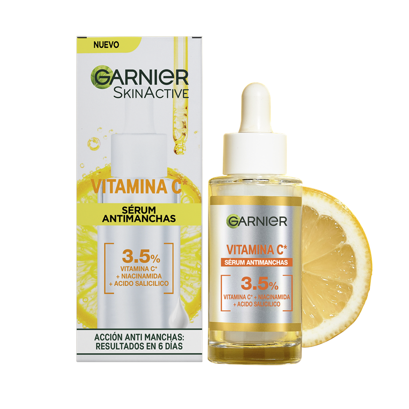 Sérum antimanhas de vitamina C, de Garnier