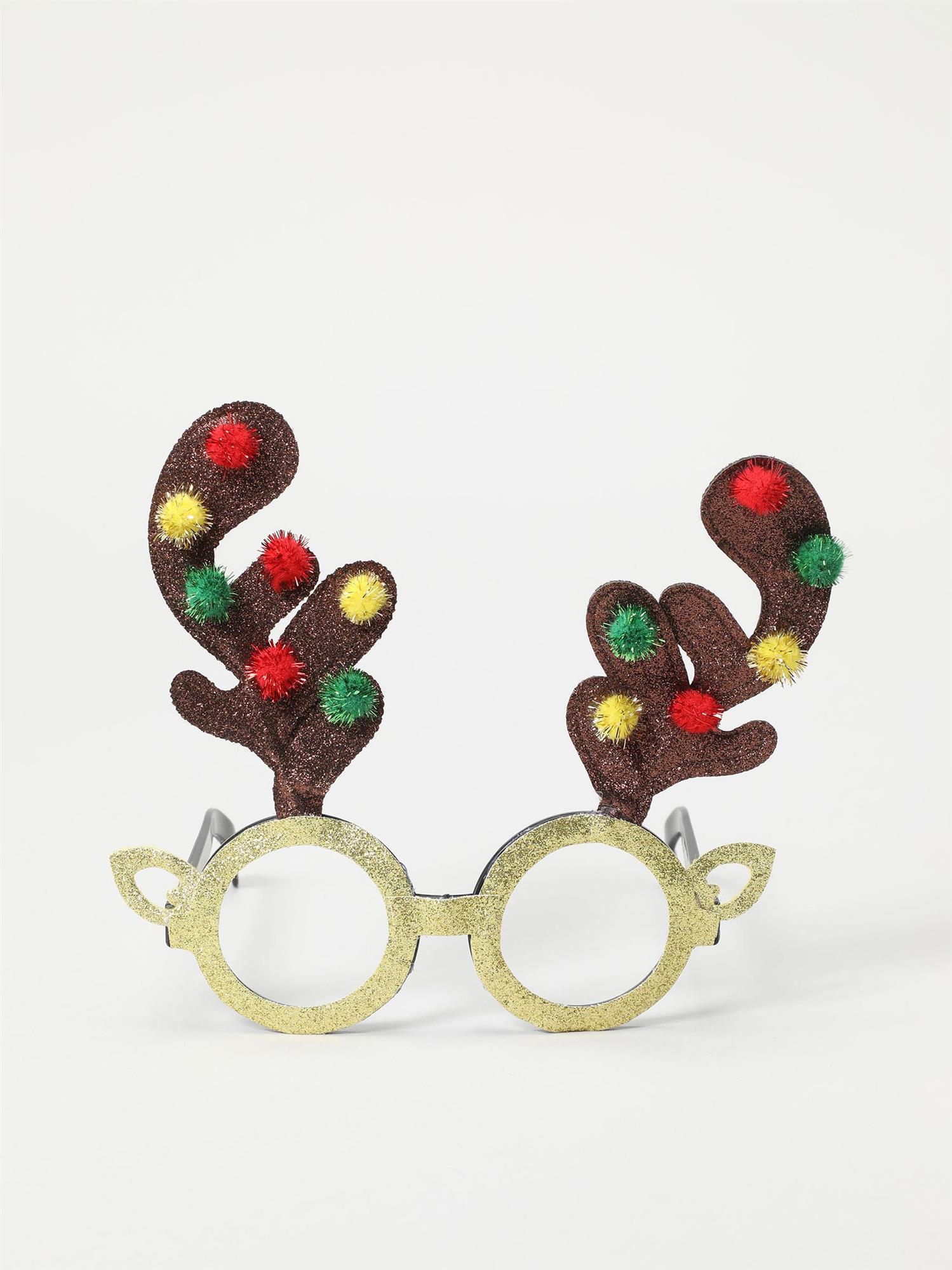 Gafas con motivos navideños