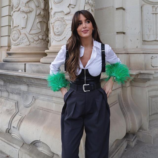 Estos pantalones de lentejuelas de Zara de Rocío Osorno se han hecho virales y son la mejor opción para quienes no quieren llevar vestidos 
