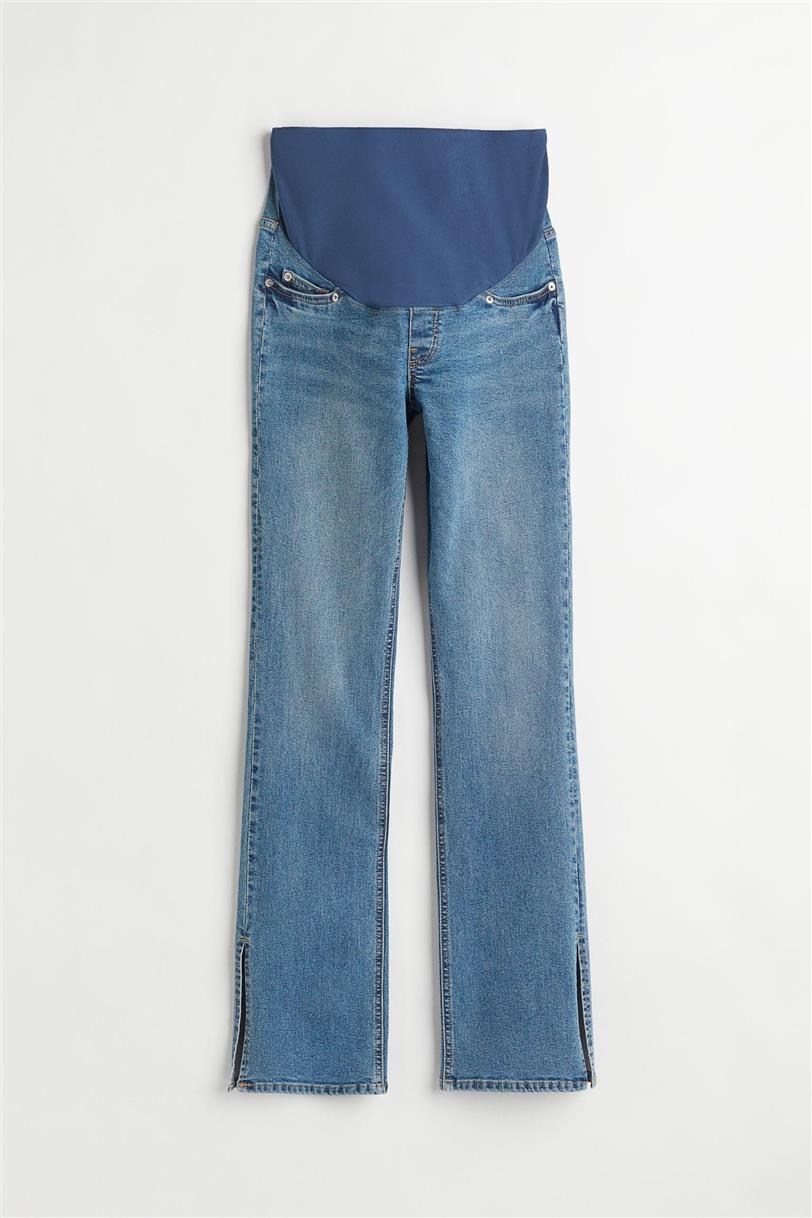 Jeans premamá con aberturas de H&M