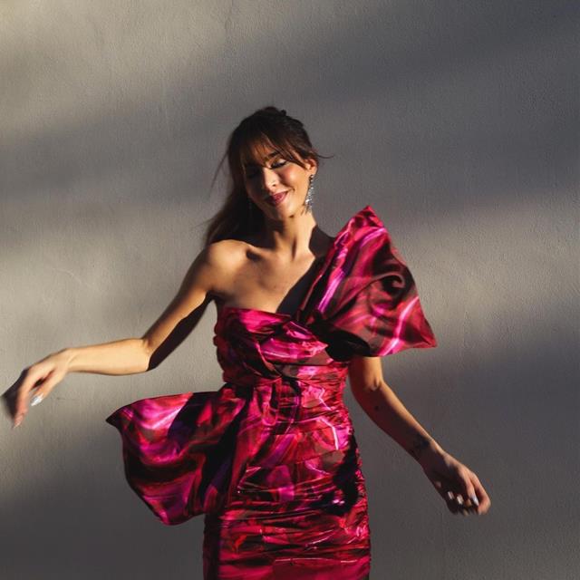 Rocío Osorno y el vestido estampado más sexy de Zara (que llevaremos en las próximas noches de verano)