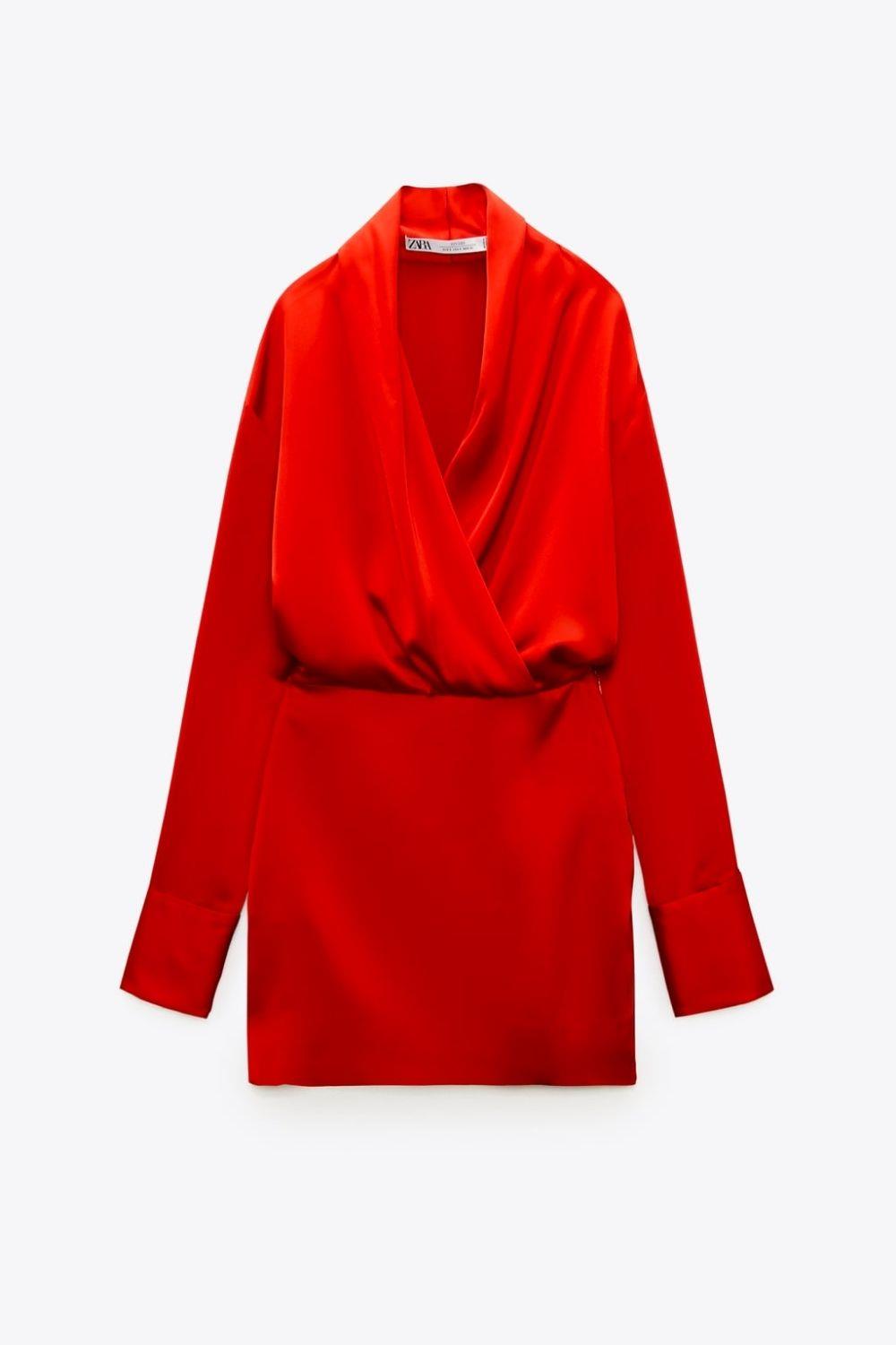 Vestido rojo de Zara