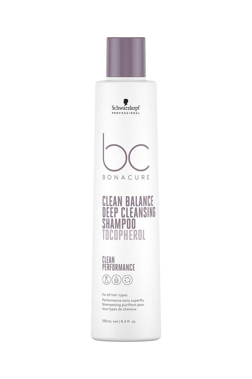 Bonacure5. Champú purificante Bonacure Clean Balance, Schwarzkopf Professional 