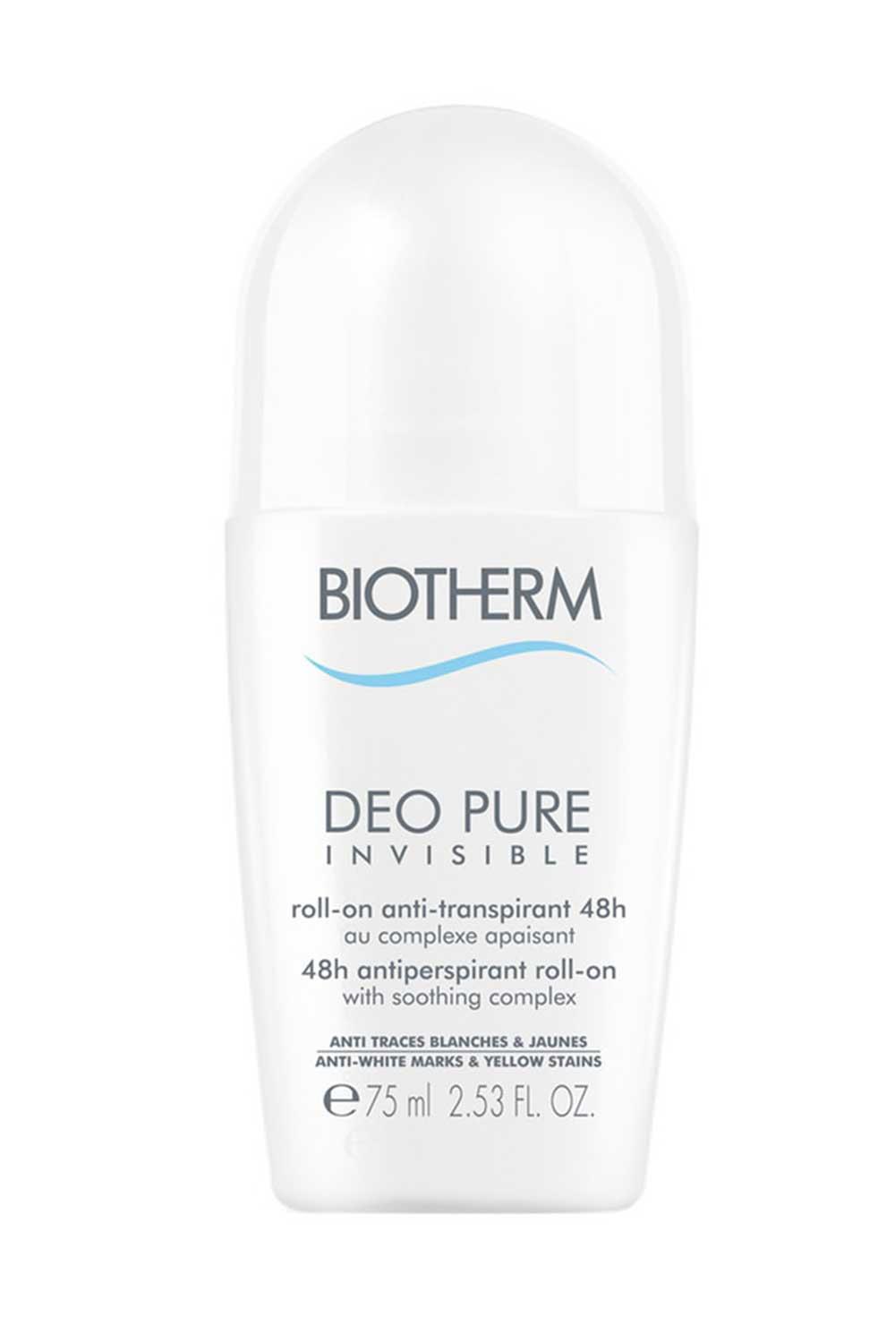 BIO9. Desodorante Roll-On Deo Pure Invisible Biotherm