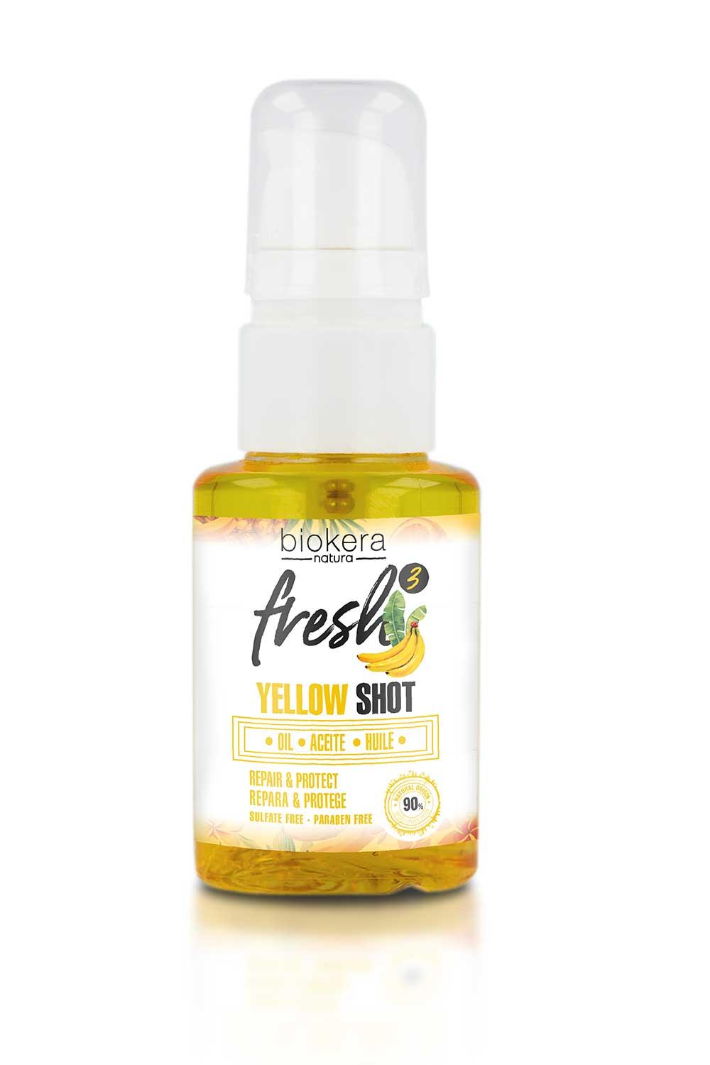 Aceite Yellow Shot Biokera Fresh, Salerm Cosmetics