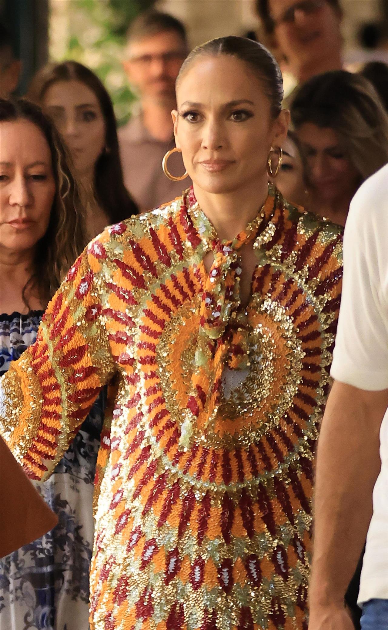 Jennifer Lopez en Capri