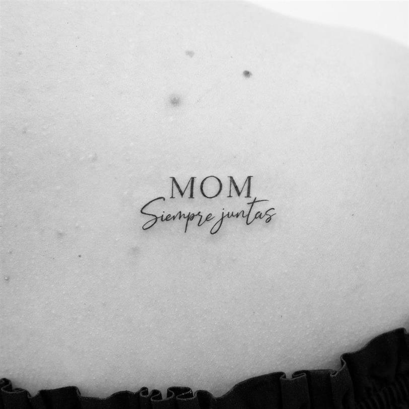 Tatuaje dedicado a madre