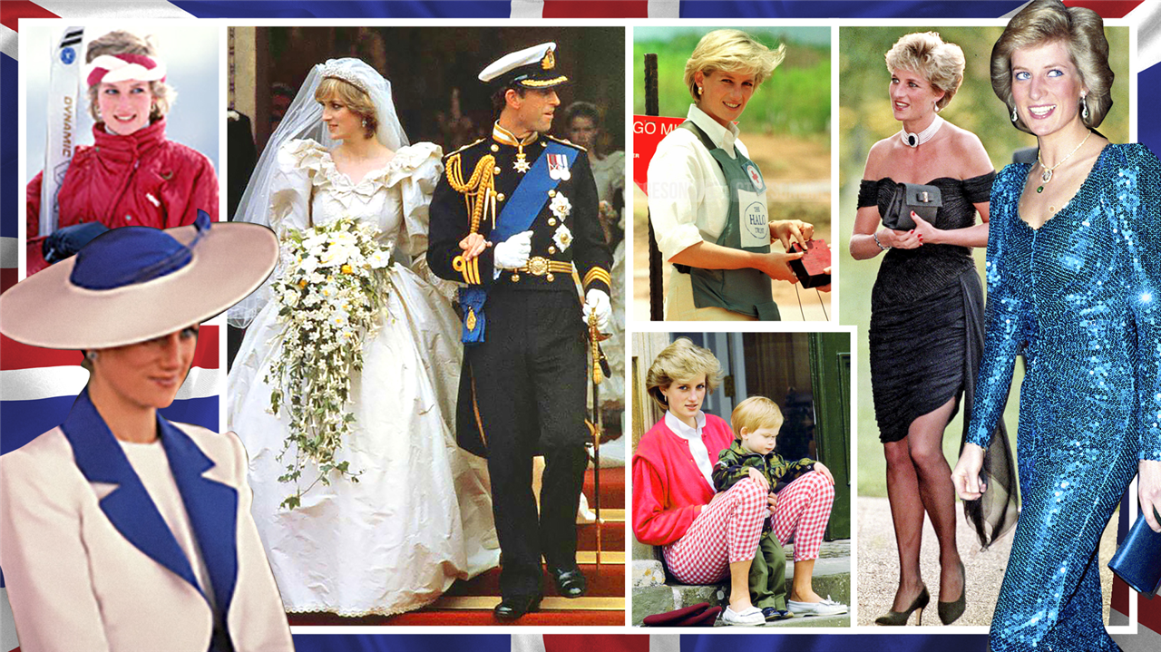 Los 10 looks de Diana de Gales que las mujeres del mundo siguen imitando 25  años después