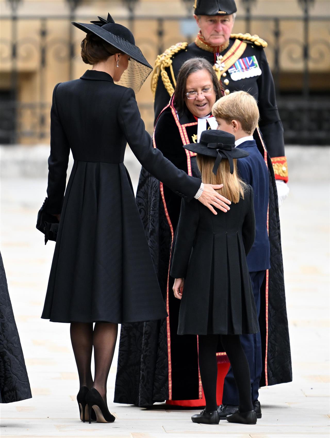 La Black Carpet del funeral de la Reina Isabel II