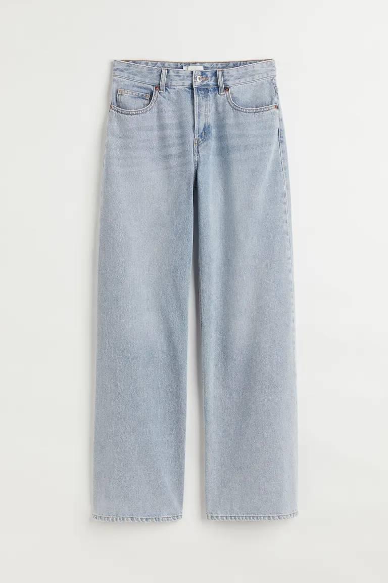 Pantalón vaquero ancho, H&M