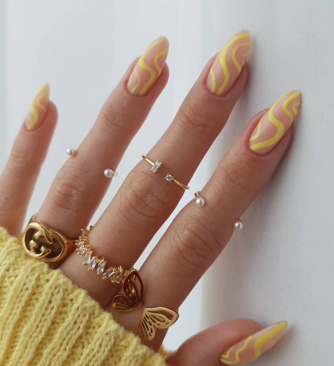 Uñas decoradas Modelos sencillos para copiar FOTOS  Popular nail  designs Stylish nails art Nails