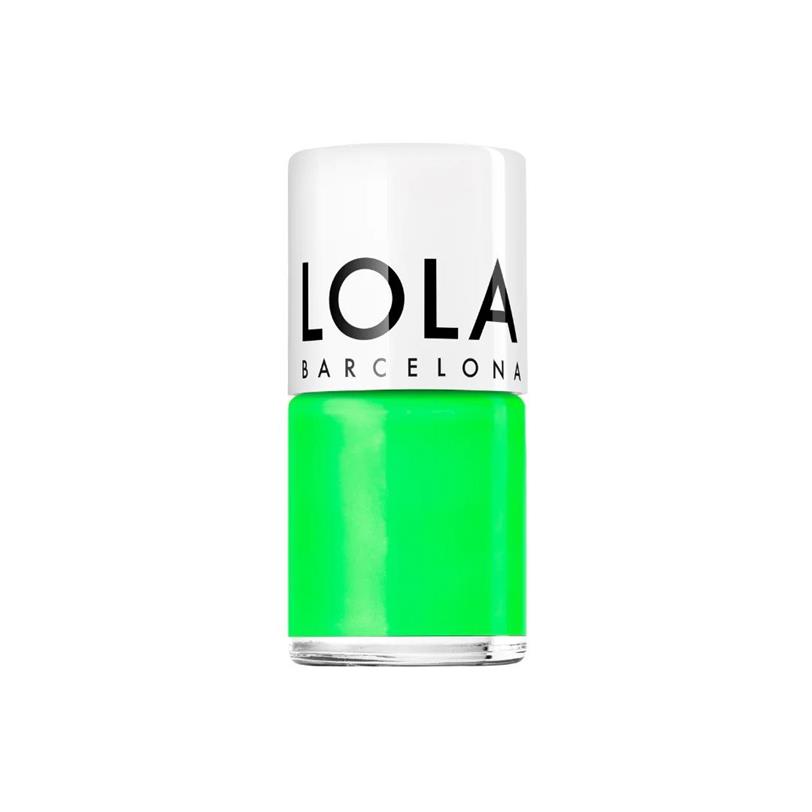 Esmalte de uñas verde neón, de Lola Barcelona