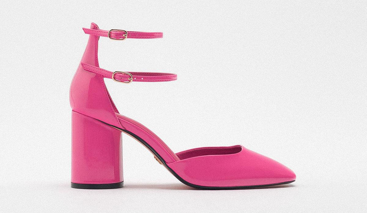 Zapatos Zara 2. Zapato rosa, de Zara