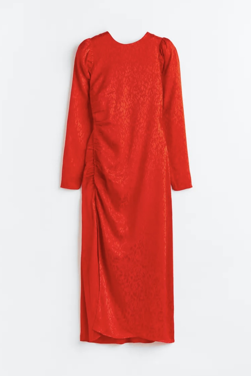 Vestido rojo de H&M