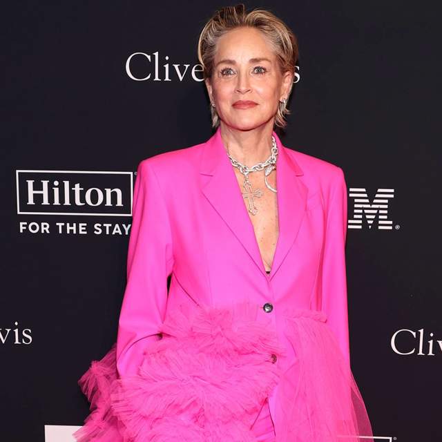 El traje de chaqueta rosa con tul de Sharon Stone en los Grammy es el look de invitada definitivo: cómo llevarlo a los 60 para ganar en elegancia, estilo y rejuvenecer