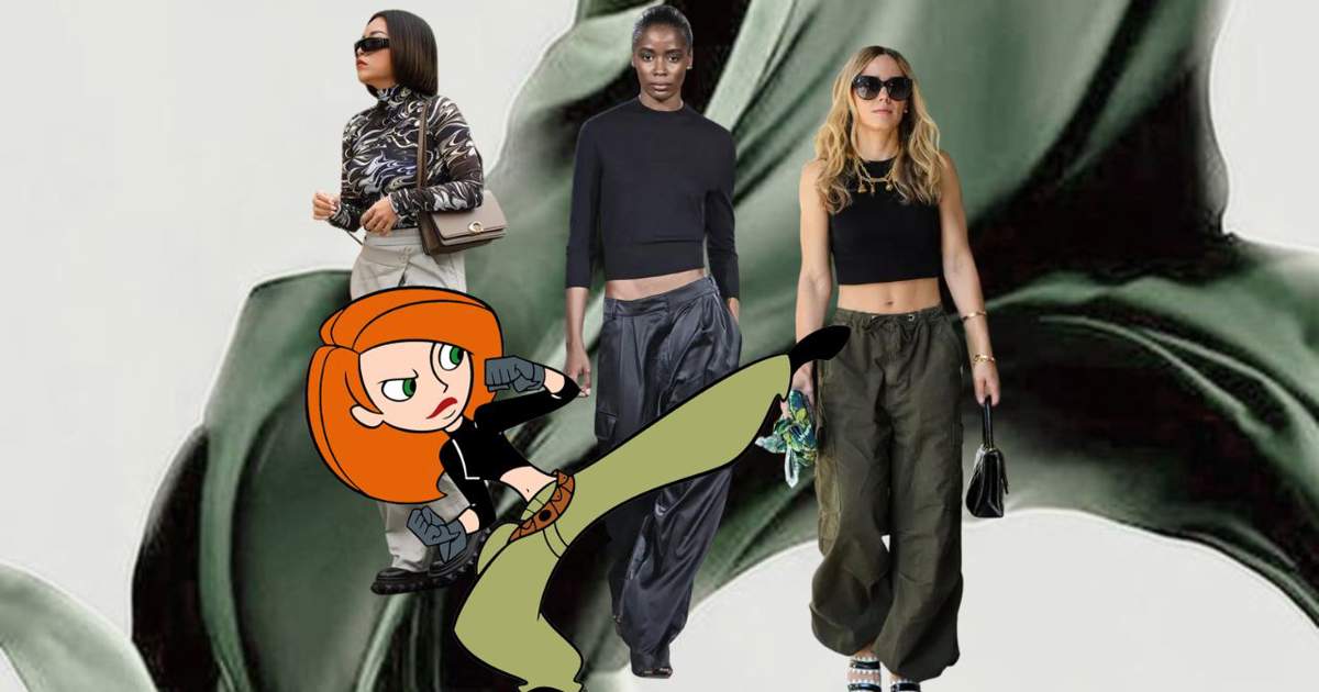 Todo el mundo está vistiendo como Kim Possible: la combinación de top y  pantalón que rejuvenece