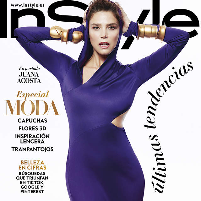 Juana Acosta, portada de nuestro número Especial Tendencias de marzo: capuchas, flores y mucho más
