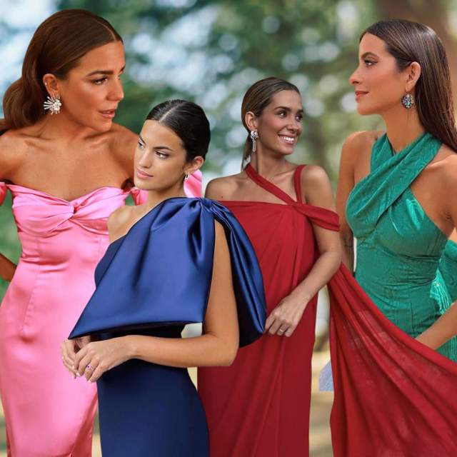 Flechazo con estos 12 vestidos de invitada que simplemente son un SUEÑO: elegantes, sencillos y quedan bien a todas