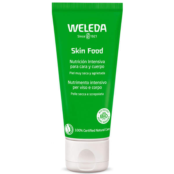 Los mejores tratamientos para piel seca:  Skin Food, Weleda