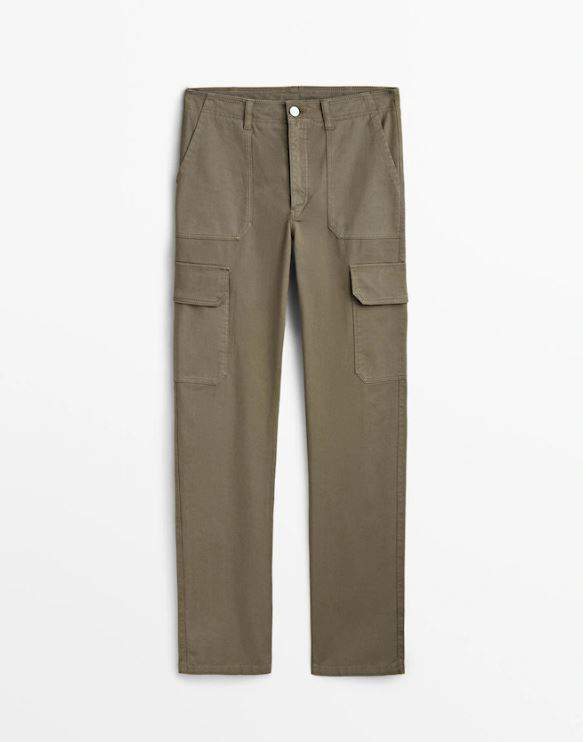 Los pantalones de Massimo Dutti: estilo cargo