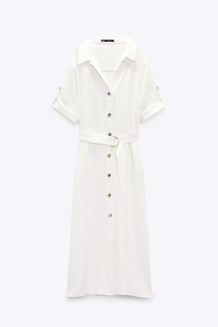 Vestidos Zara: blanco impoluto