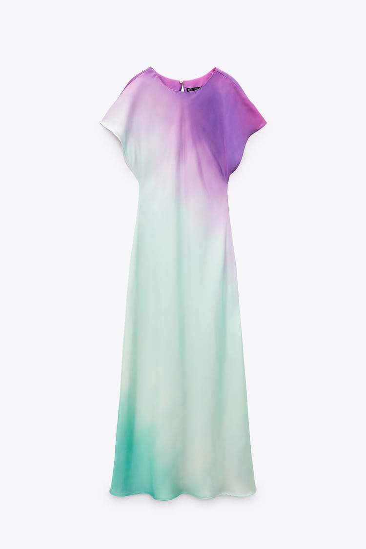 Vestidos Zara: tie-dye