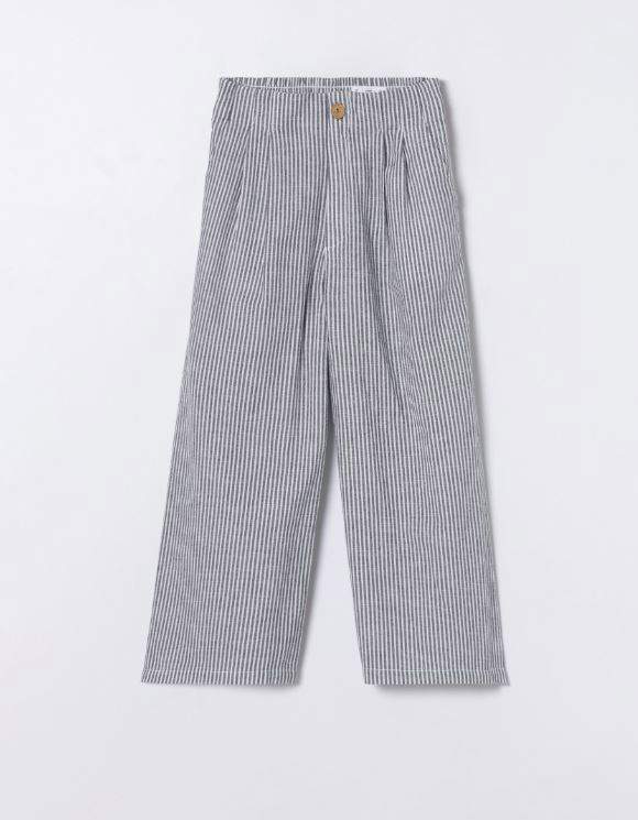 Pantalones culotte: de rayas