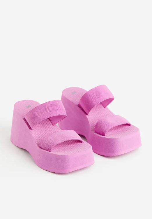 Colección primavera H&M:: sandalias de plataforma