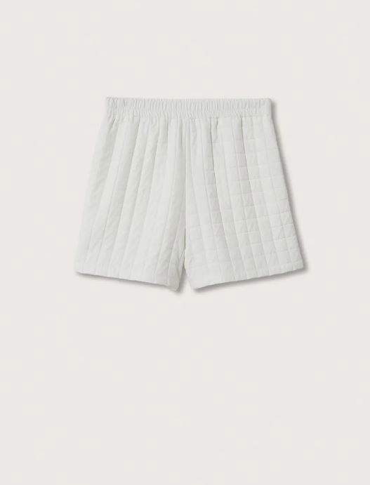 Pantalones cortos de Mango Outlet: tejido acolchado