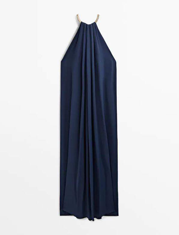 La nuevva colección de Massimo Dutti: vestido fluido