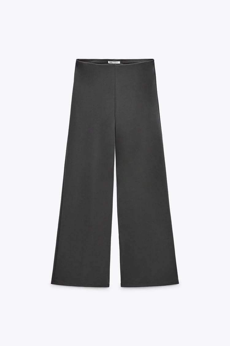 10 Pantalones sueltecitos de Zara: gris plomo