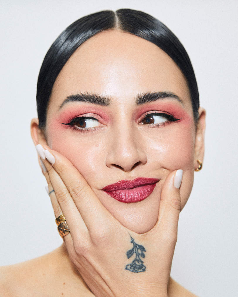 Rocío Aguirre maquillada por Chanel