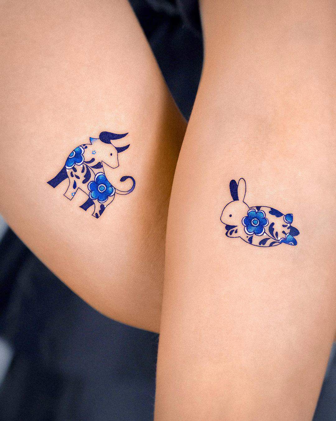 Tatuajes pequeños coreanos