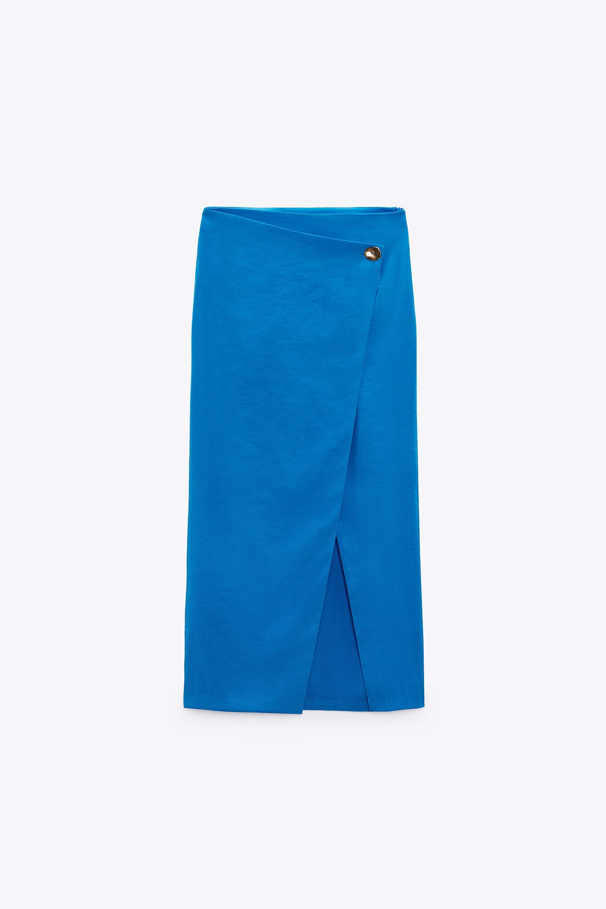 Faldas pareo con efecto vientre plano: minimal y en azul eléctrico