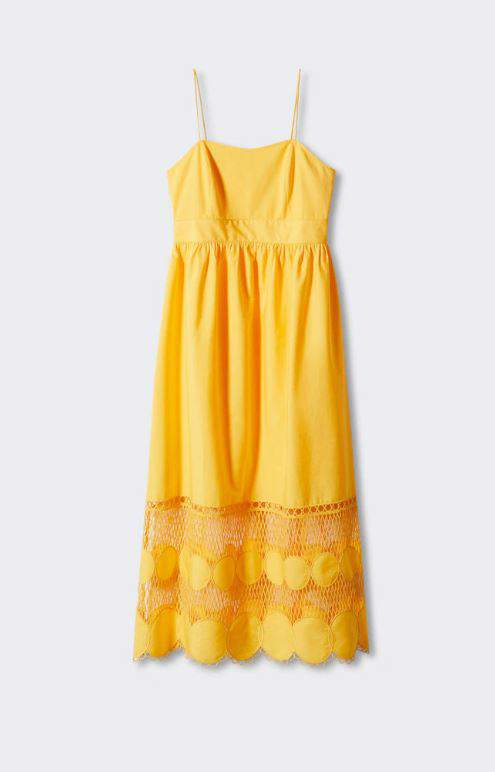 Vestidos de verano de Mango: detalles de croché