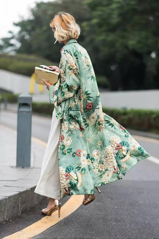Cómo llevar kimono en verano