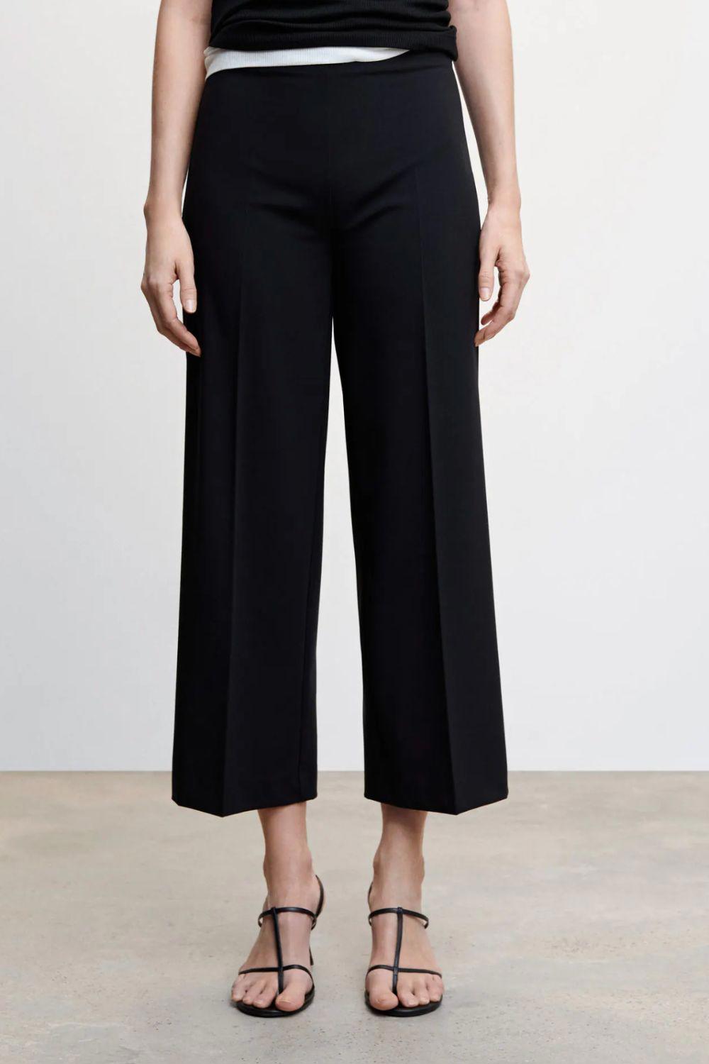pantalones culotte negros 2