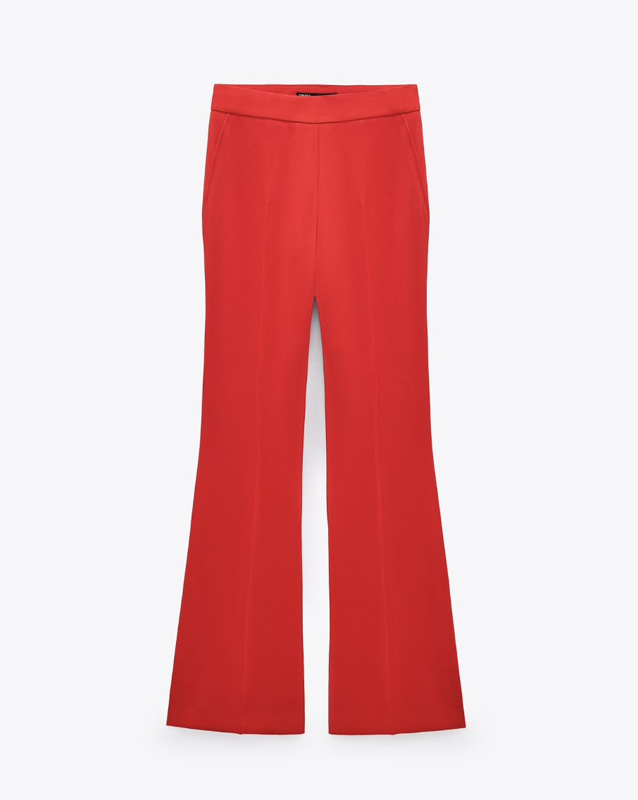 Pantalón flare de Zara