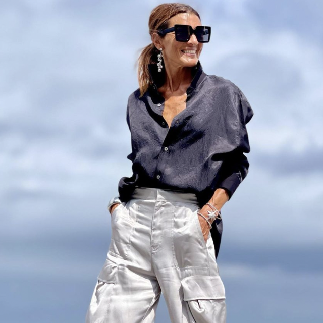Los 8 pantalones más modernos de Zara que ya lucen las de 50: metalizados y juveniles con toque elegante