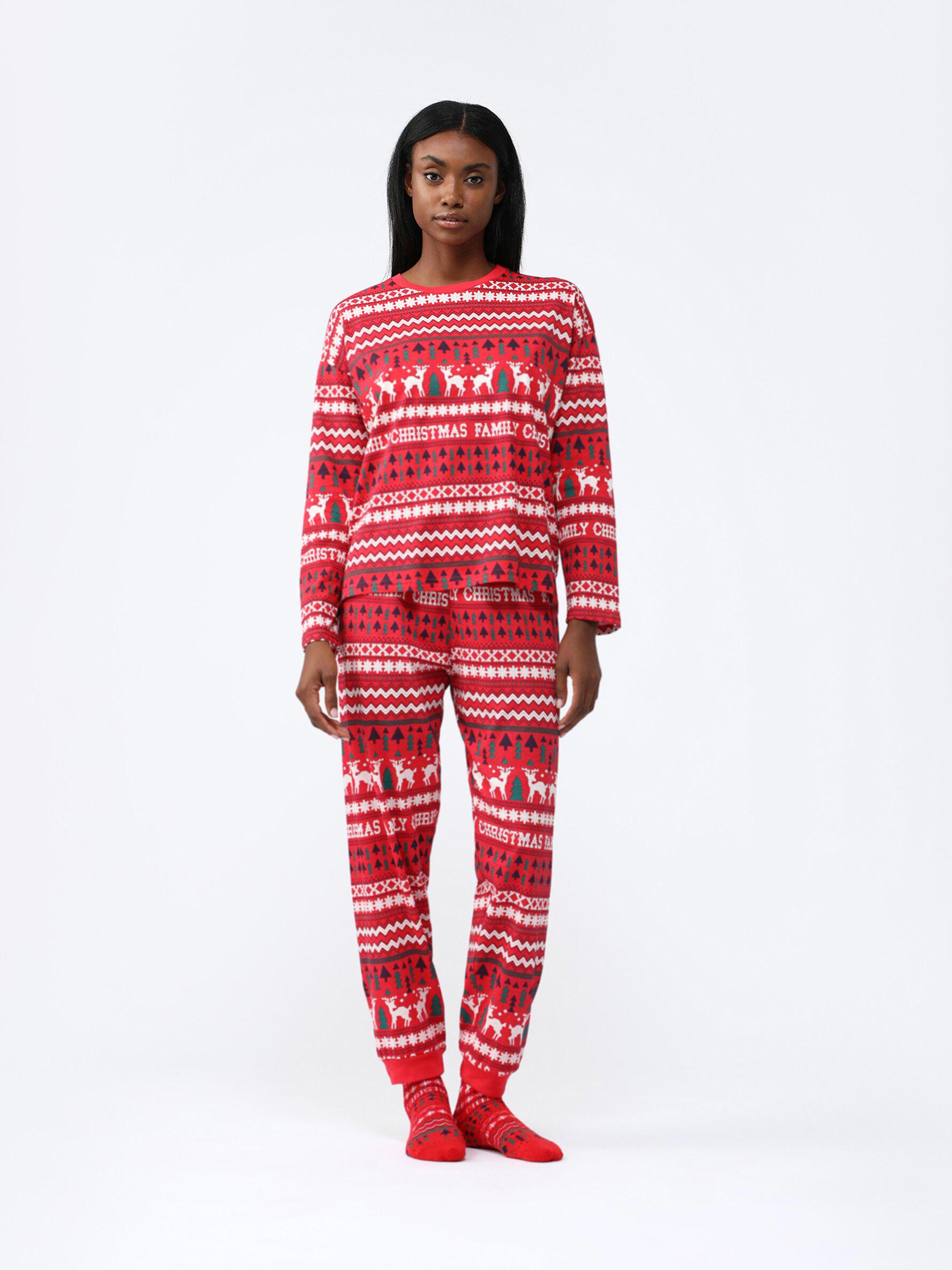 Pijama Navidad: Renos