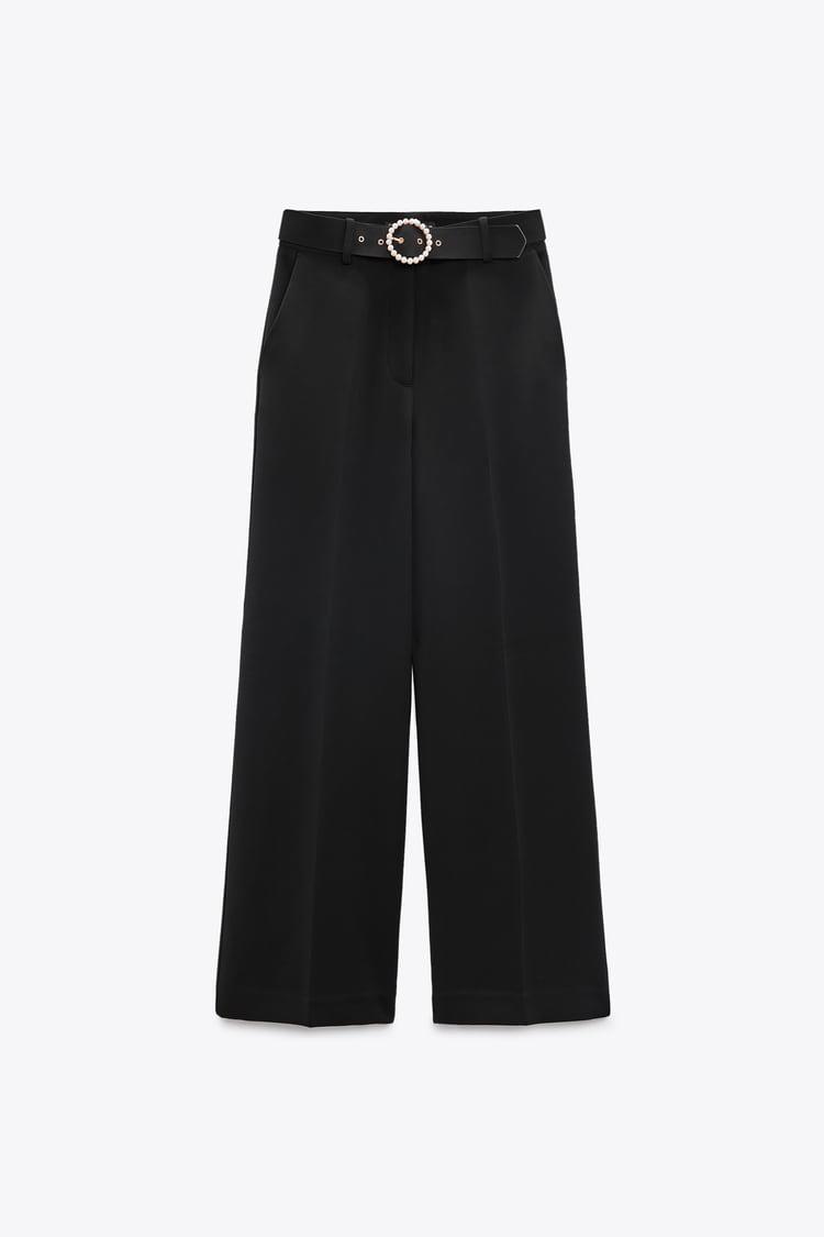 Pantalón culotte Zara: con cinturón