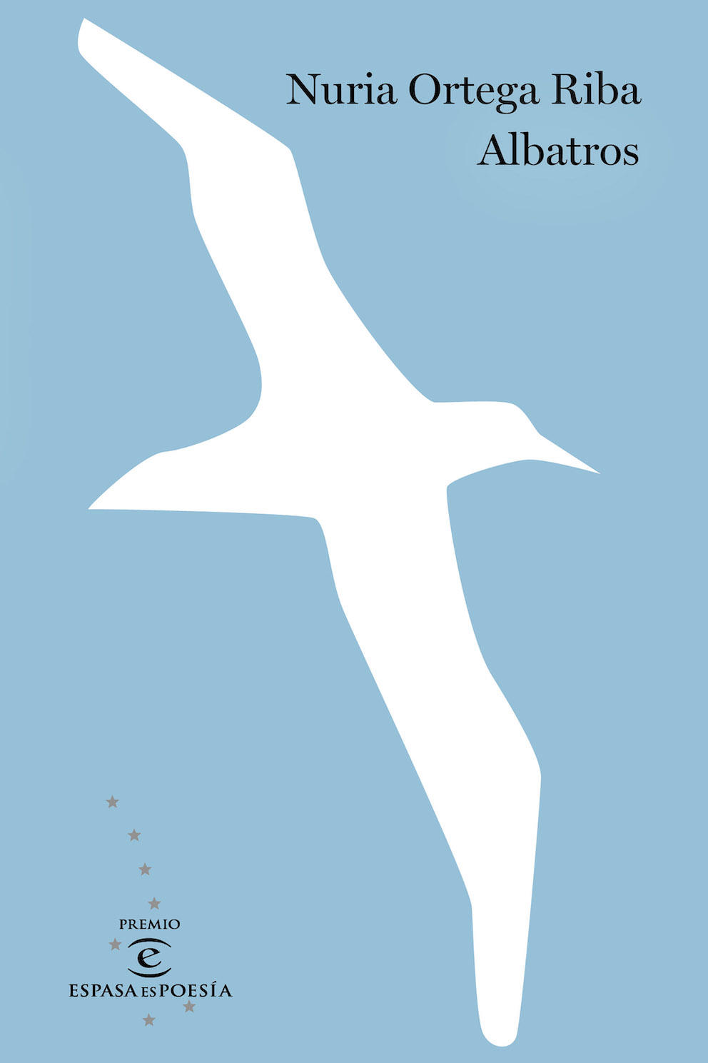 Portada de Albatros con el ave volando