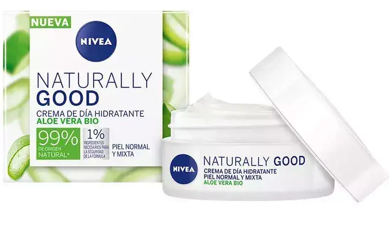 NIVEA Naturally Good Crema de Dia Hidratante 50ml